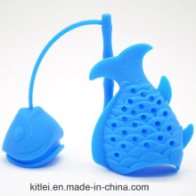 Cute Fish Shape Silicone Tea Infuser Filter Tea Strainer